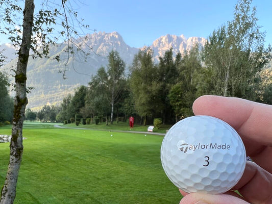 Mit TopBall im Dolomitengolf (Lavant/A)