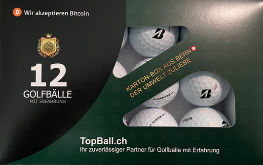 Bridgestone Tour B X(S) Golfbälle mit Erfahrung