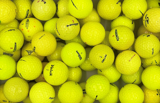 Gelb-Mix Golfbälle / Lakeballs
