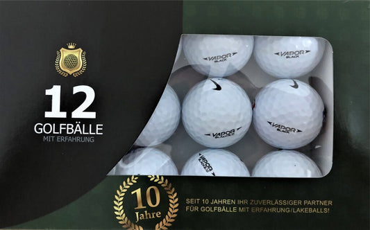 Nike One Vapor Black Golfbälle / Lakeballs