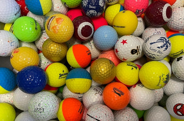 Coole Golfbälle