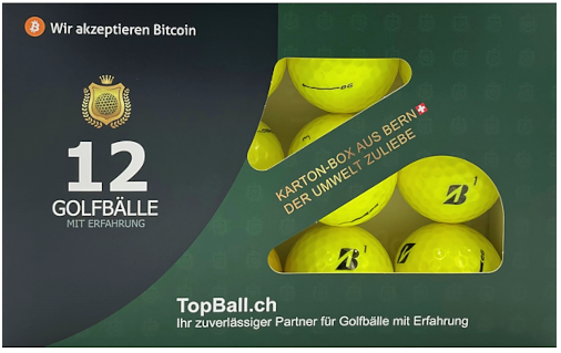 Gebrauchte Bridgestone E6 Gelb Golfbälle im 12er Set in gutem Zustand, recycelte Golfbälle günstig kaufen