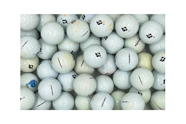 Gebrauchte Bridgestone Golfbälle im 50er Netz in gutem Zustand, recycelte Golfbälle günstig kaufen