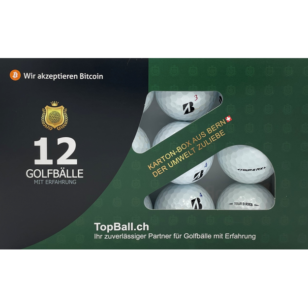 Bridgestone Tour B RX(S) Golfbälle mit Erfahrung