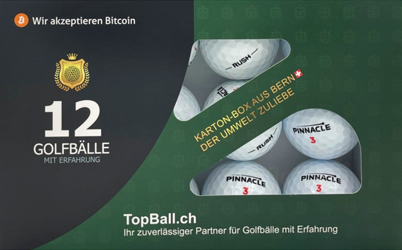 Golfbälle Inesis Distance 100 - 12 Stück gelb