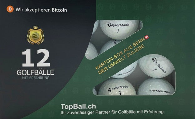 ⛳ TaylorMade Soft Response Lakeballs – 12 gebrauchte Golfbälle mit Erfahrung in der TopBall Box, geliefert aus Bern