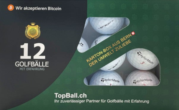 🏌️ TaylorMade Soft Select Golfbälle in der 12er Box von TopBall Schweiz
