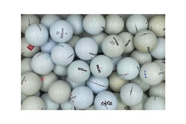 Gebrauchte Wilson Golfbälle im 50er Netz in gutem Zustand, recycelte Golfbälle günstig kaufen