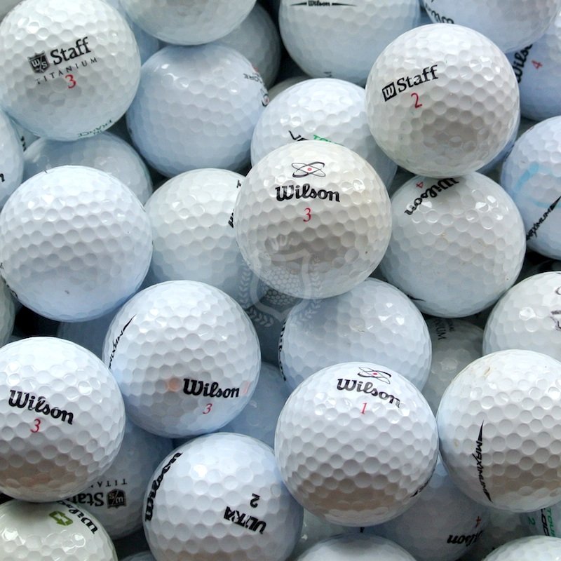 Wilson-Mix-(B) Golfbälle mit Erfahrung / Lakeballs