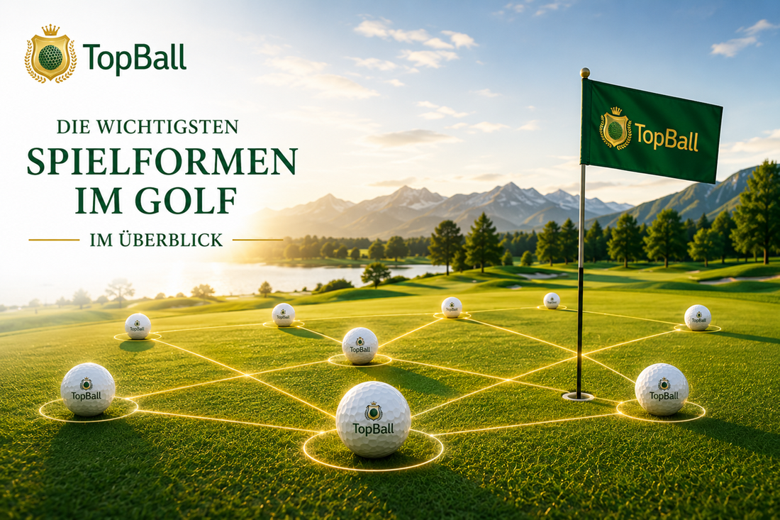 TopBall, Die wichtigsten Spielformen im Golf im Überblick