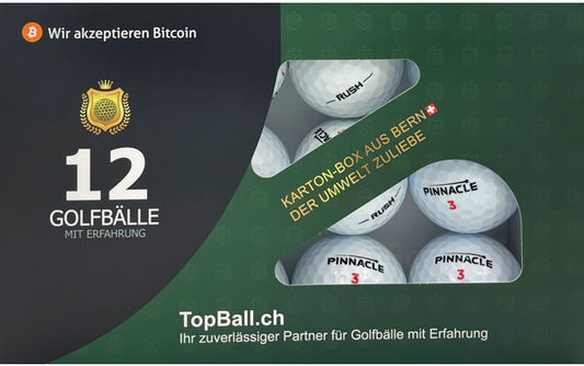 Pinnacle Rush Gofbälle mit Erfahrung / Lakeballs