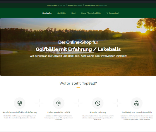 Der neue Online-Shop von TopBall ist live!