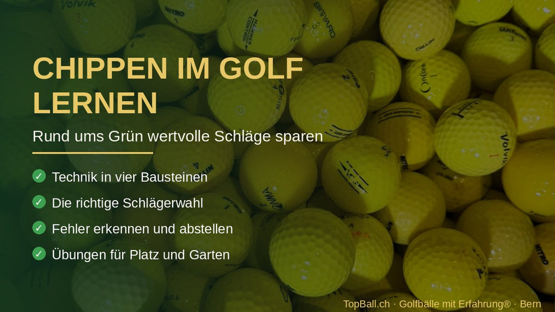Chippen im Golf lernen – rund ums Grün wertvolle Schläge sparen | TopBall