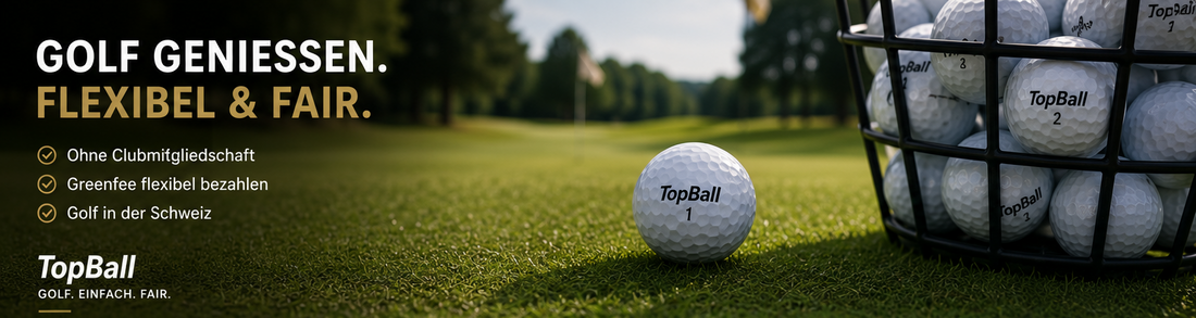 Golf spielen ohne Clubmitgliedschaft in der Schweiz: der flexible Einstieg