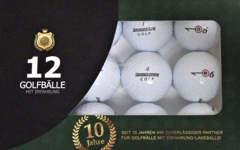 Bridgestone E6(+) Golfbälle / Lakeballs