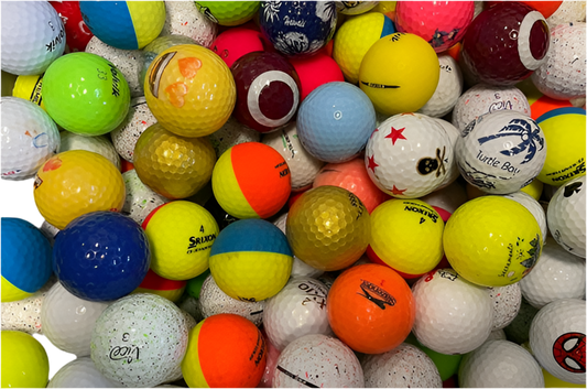 Coole Golfbälle