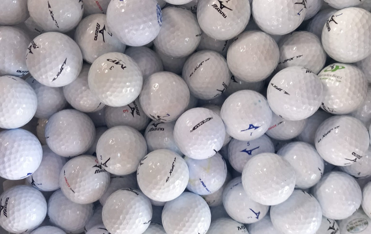 Golfbälle Mizuno JPX und MP Golfbälle gebraucht – Mizuno Mix Lakeballs, TopBall Schweiz
