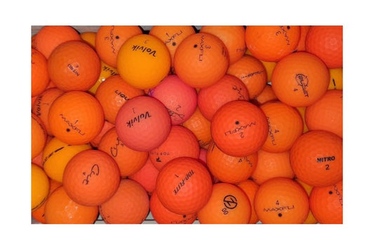 Farbige Color Matt Orange Mix
