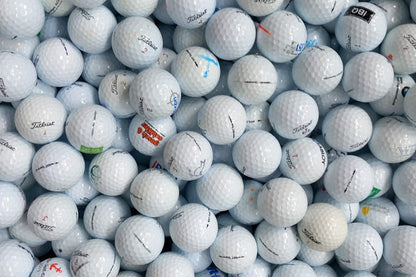 ⛳🏌️‍♀️50 gebrauchte Titleist NXT Mix Golfbälle im Netz – nachhaltige Lakeballs von TopBall Schweiz