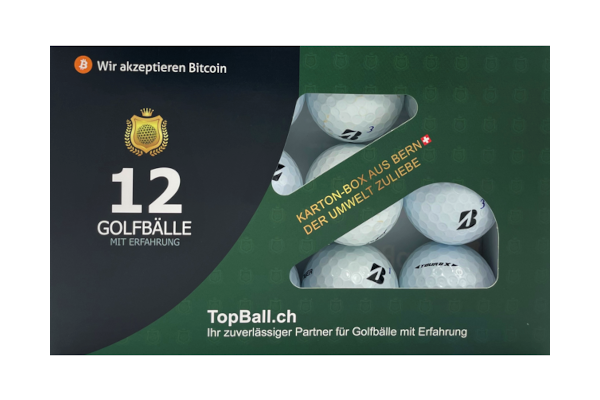 Bridgestone Tour B X(S) Golfbälle mit Erfahrung
