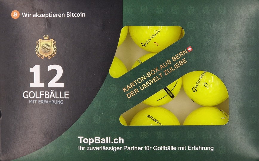 TaylorMade Distance+ Gelb