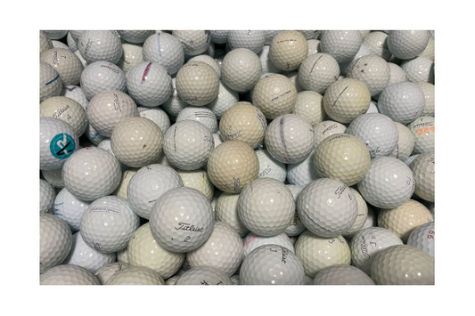 Gebrauchte Titleist ProV1(x) Golfbälle im 50er Netz in gutem Zustand, recycelte Golfbälle günstig kaufen