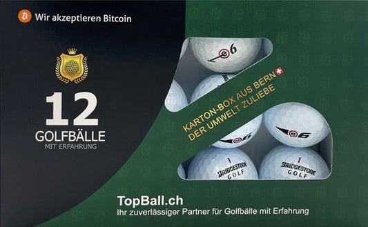 Bridgestone E6 (+) – gebrauchte Golfbälle von TopBall