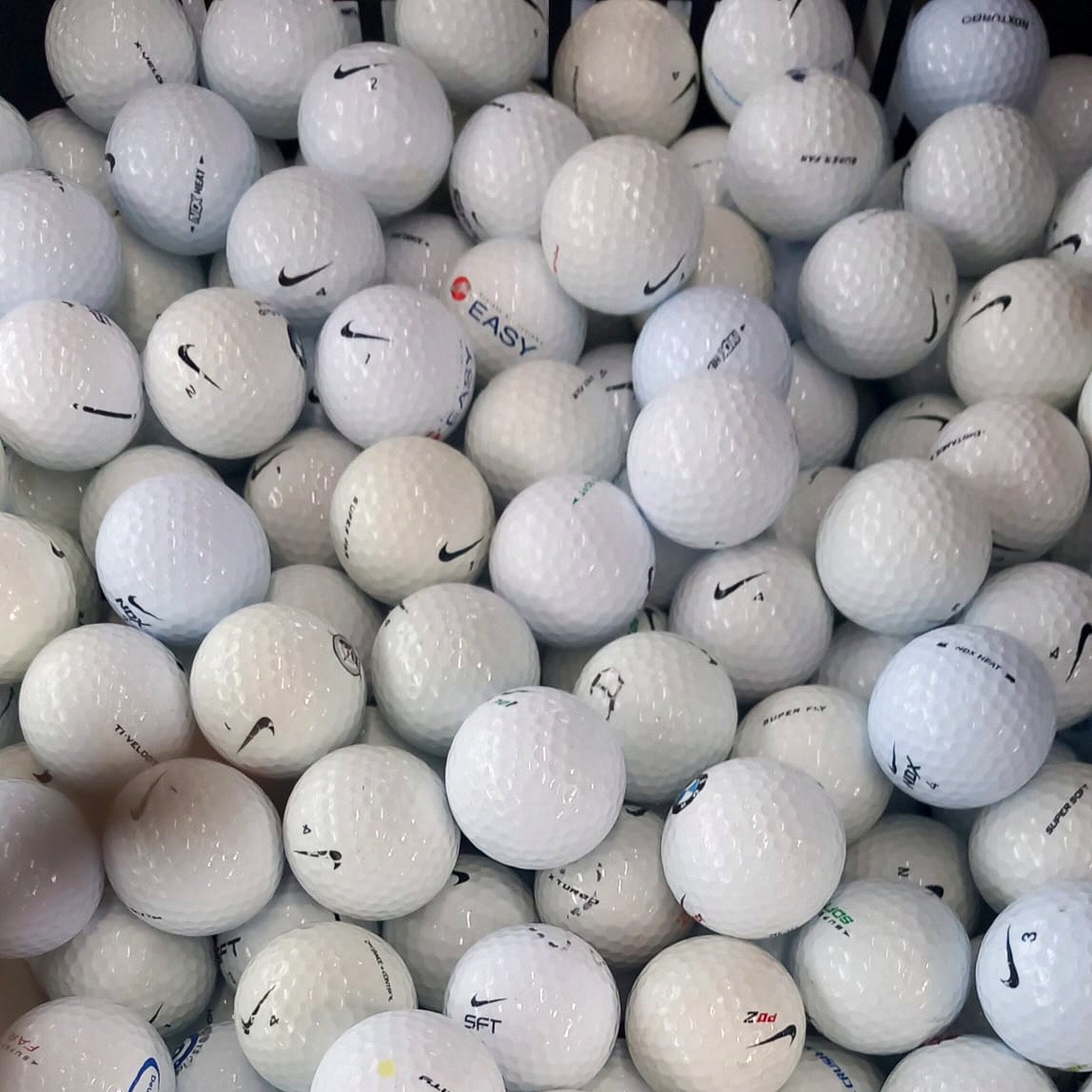 „Nike PD3 und Ti-Velocity Golfbälle mit Erfahrung – Nike Mix 50er Set TopBall"