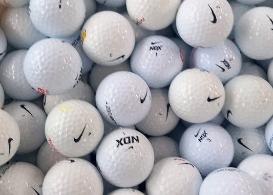 „Nike Mix Golfbälle mit Erfahrung – X-Velocity und weitere Modelle im 50er Netz, TopBall Schweiz"