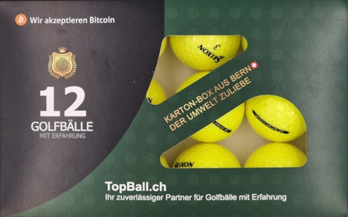 Srixon Q-Star Gelb – gebrauchte Golfbälle von TopBall