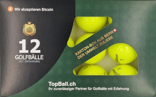 Titleist AVX Gelb – gebrauchte Golfbälle von TopBall