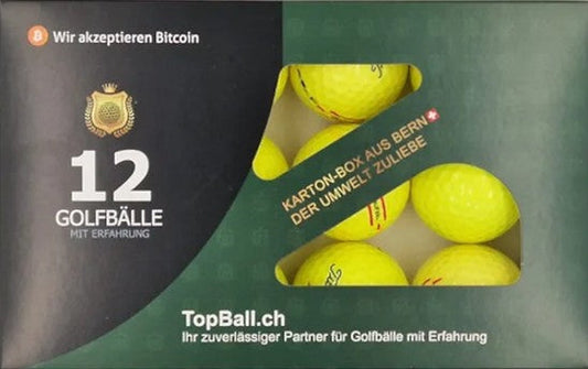 Titleist TruFeel Gelb – gebrauchte Golfbälle von TopBall