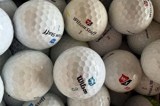 Wilson Staff Mix Lakeballs – gebrauchte Wilson Staff Golfbälle von Hand geprüft, TopBall Bern